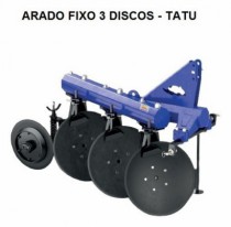 ARADO FIXO 3X28 TATU - Agropecuária Ubá